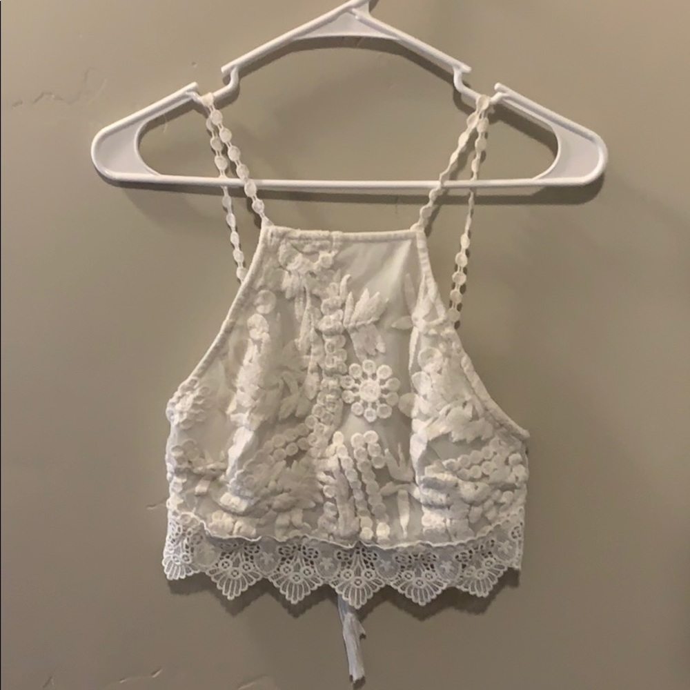 Lacey crop top